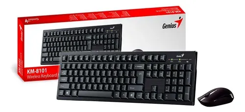 COMBO TECLADO MOUSE GENIUS KM-8101 INALAMBRICO (31340014401), vista 3